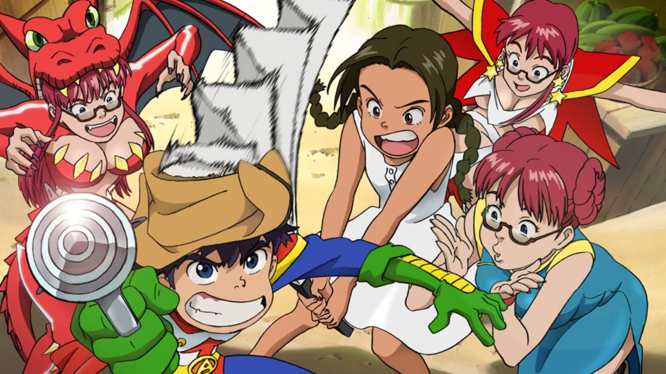 Magical Shopping Arcade Abenobashi Background