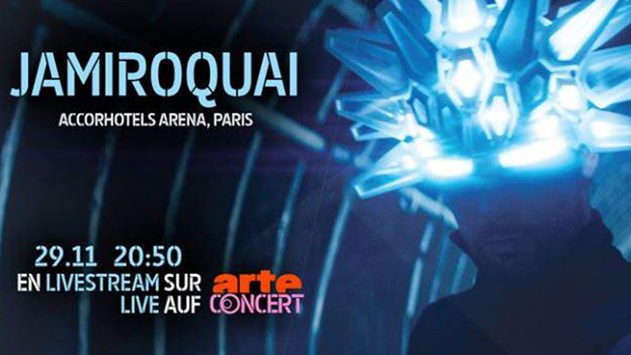 Jamiroquai : AccorHotels Arena Paris Background