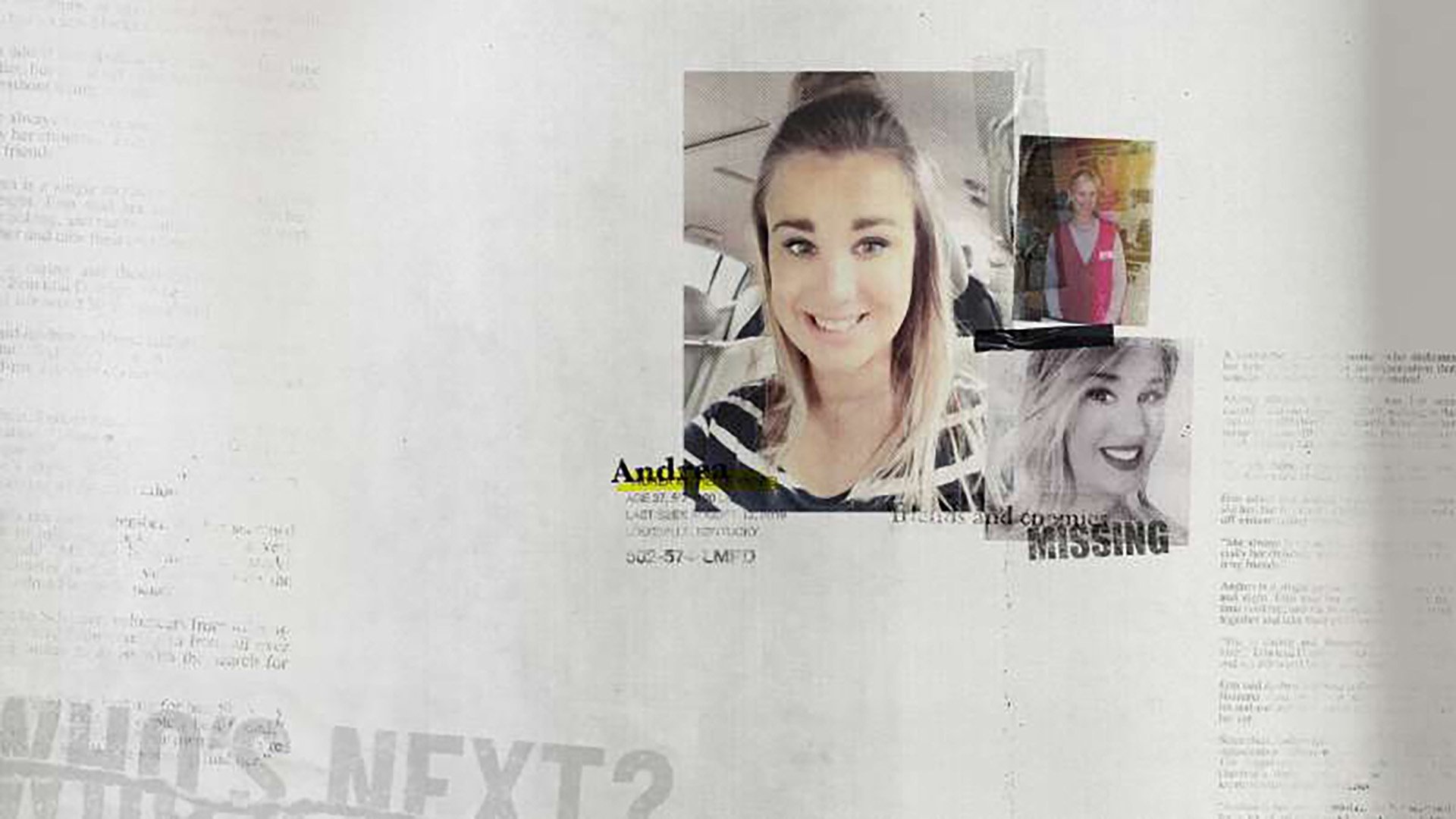 Finding Andrea Background