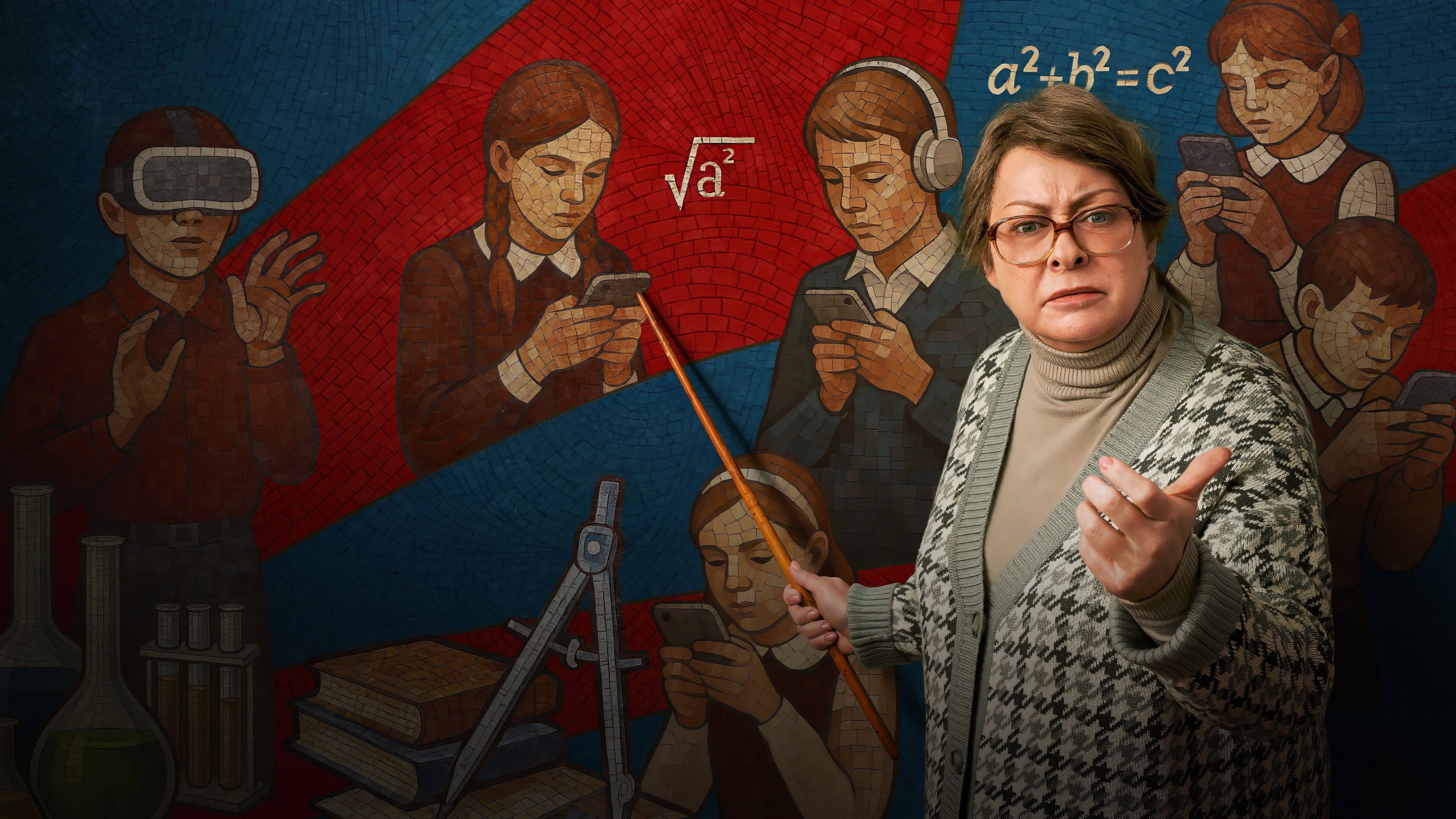 Old School Background