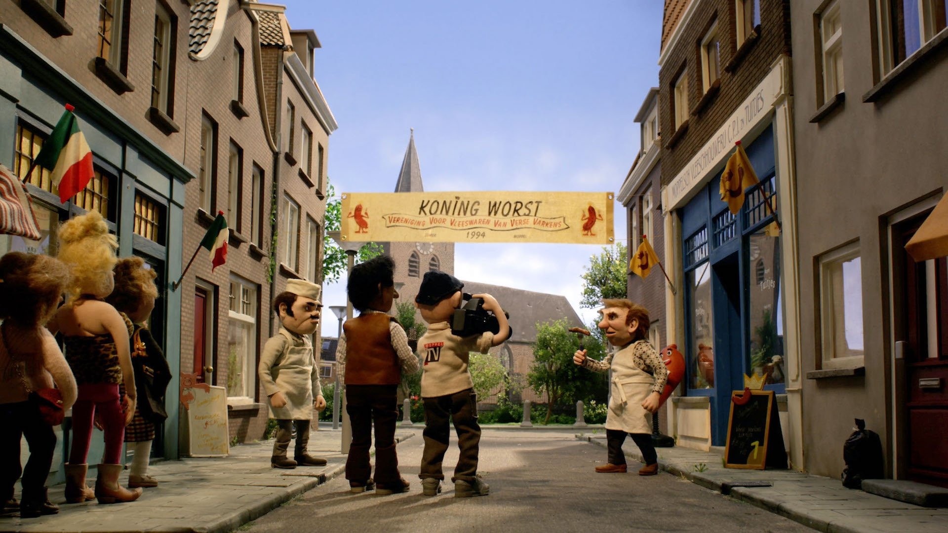 King Sausage Background