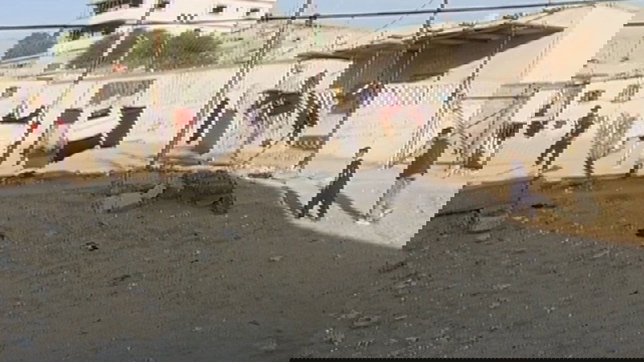 With Hasan in Gaza Background