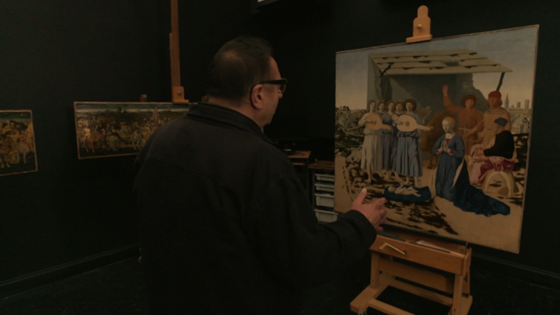 The Mystery of the Nativity Background