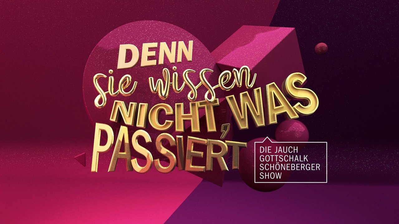 Denn sie wissen nicht, was passiert - Die Jauch-Gottschalk-Schöneberger-Show Background