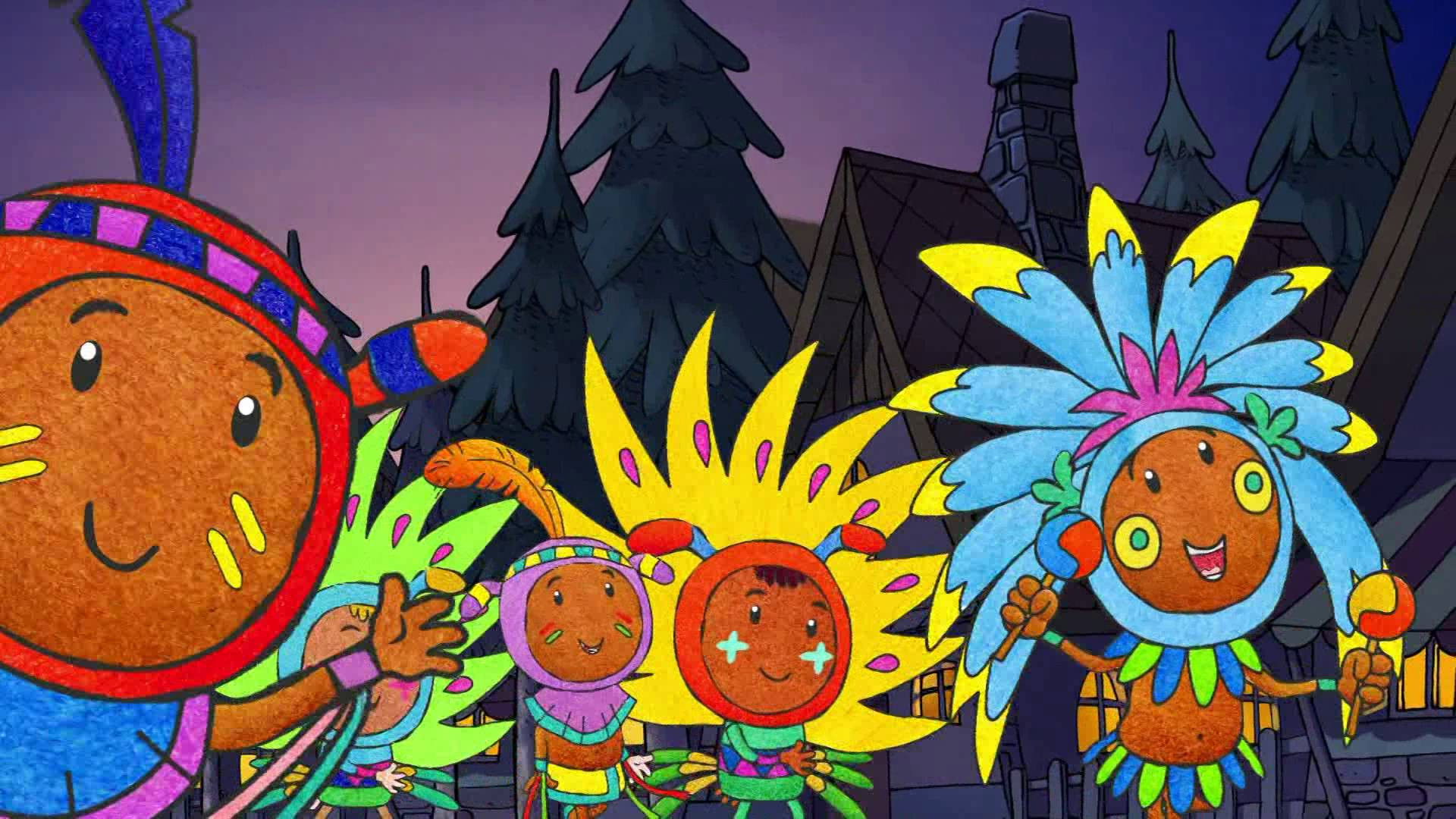 Egy év Hoppifalván Background