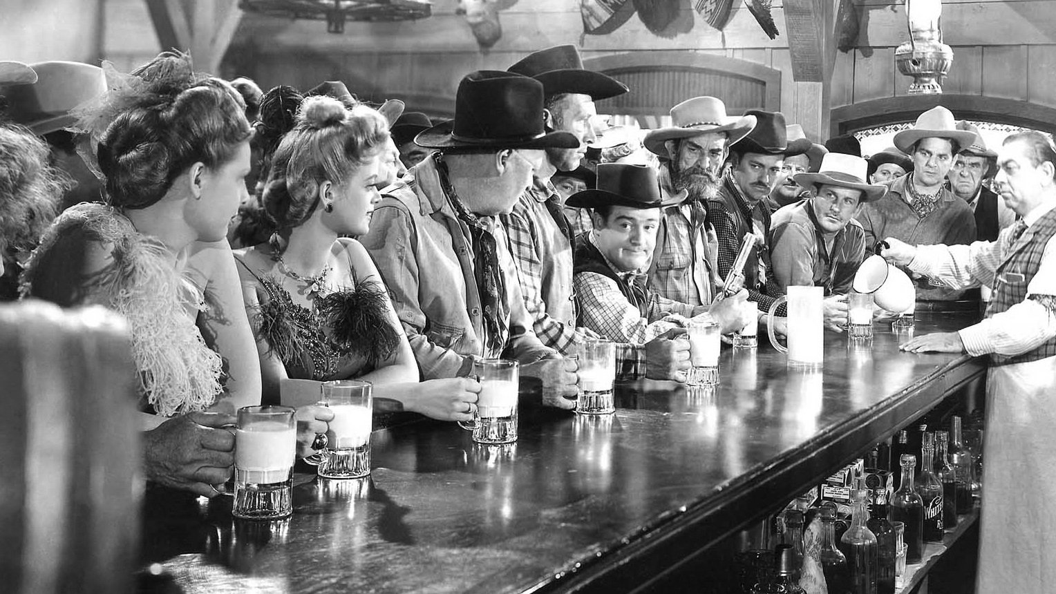 The Wistful Widow of Wagon Gap Background