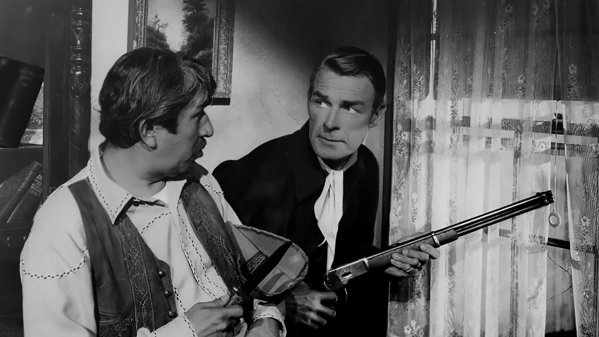 Man in the Saddle Background