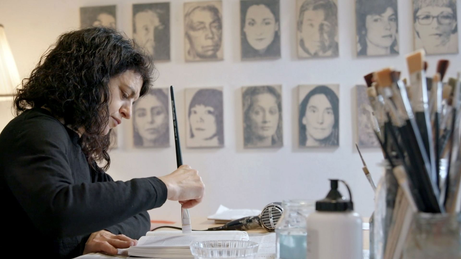 Lost Women Art Background