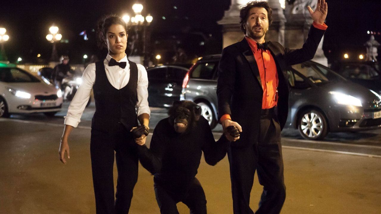 Open at Night Background