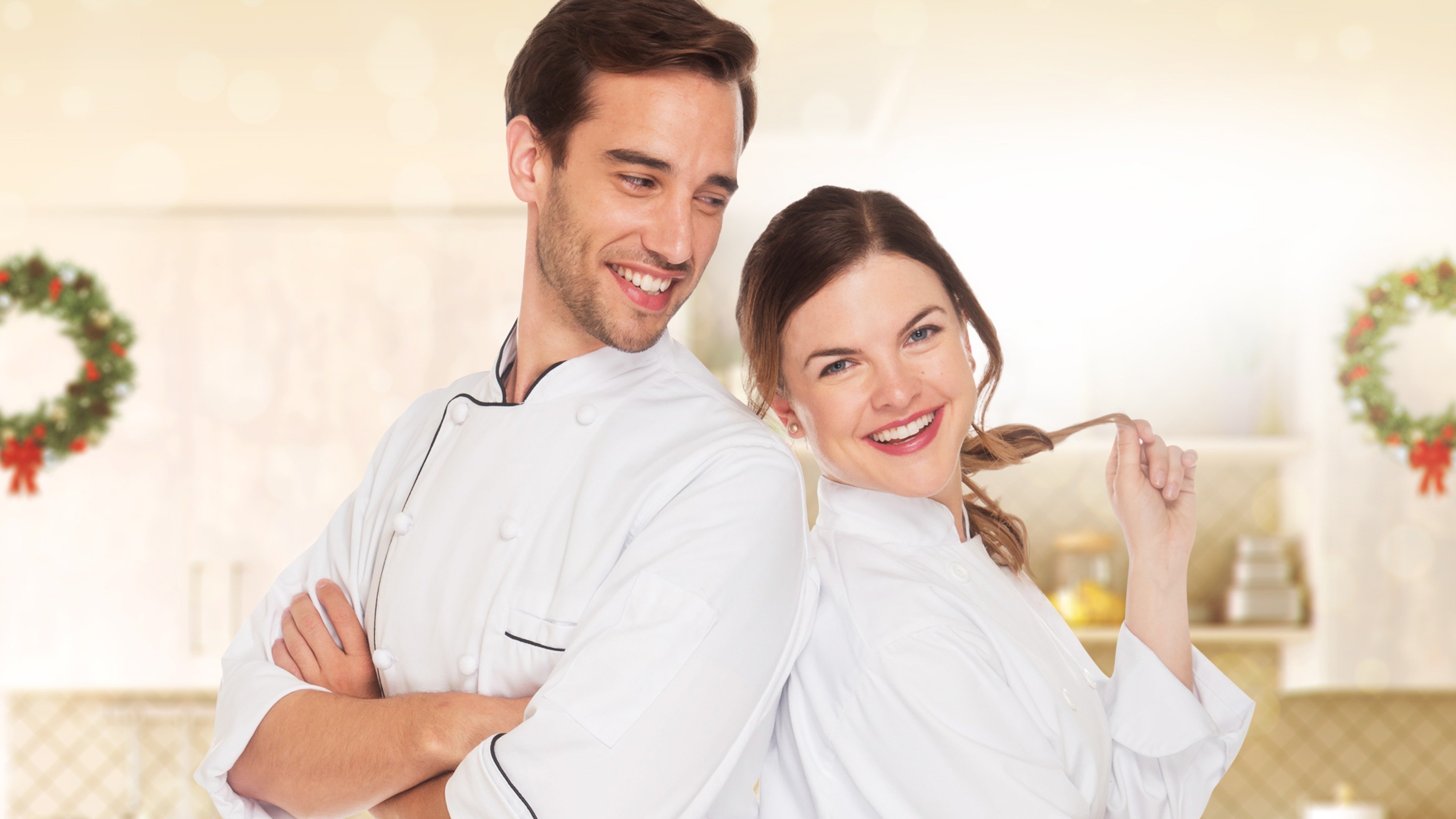 A Christmas Recipe for Romance Background