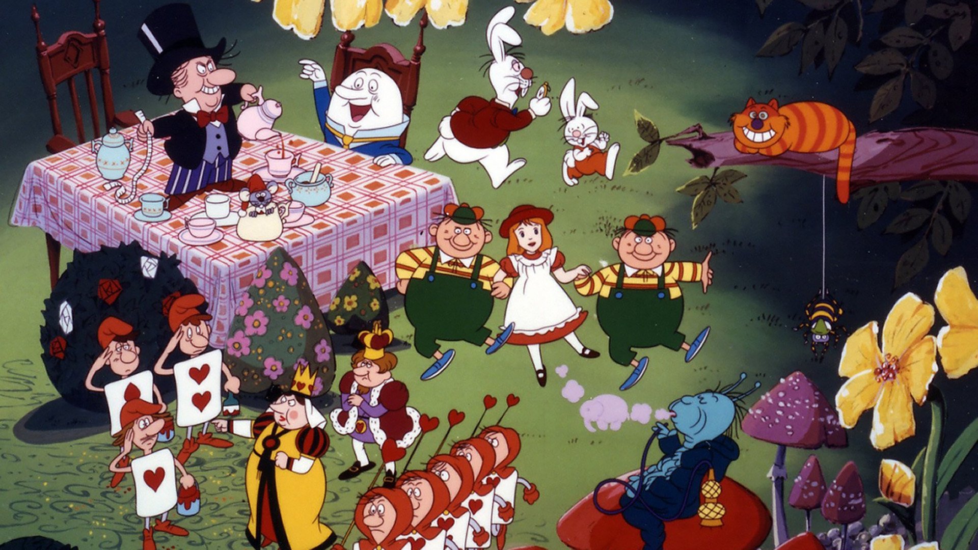 Alice in Wonderland Background
