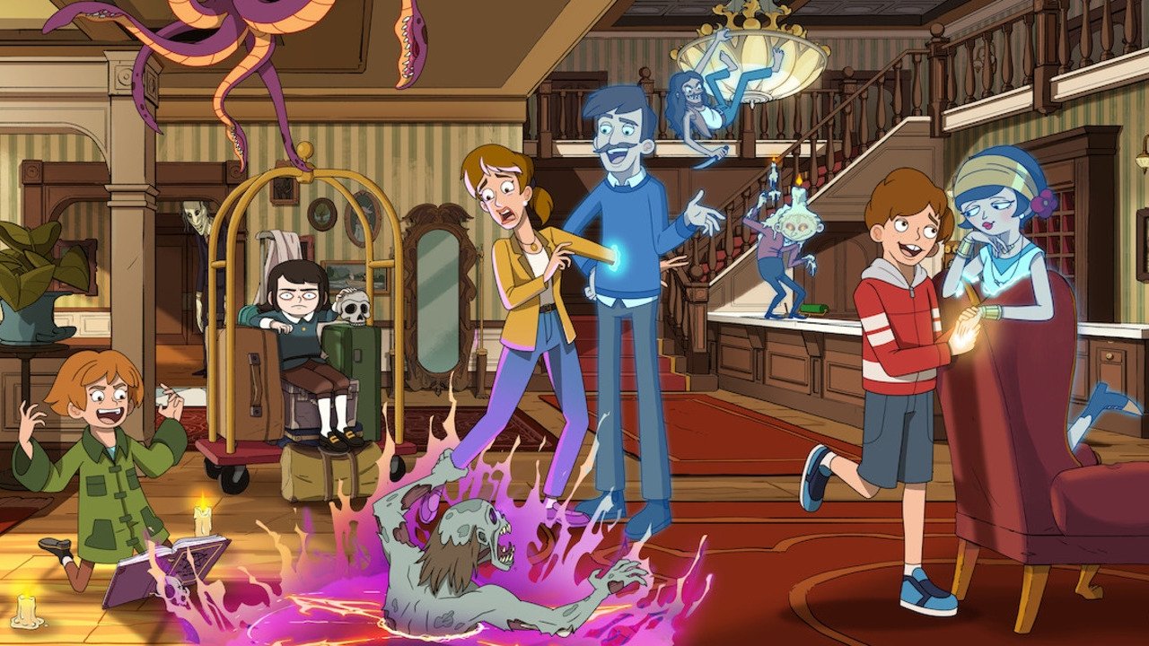 Haunted Hotel Background