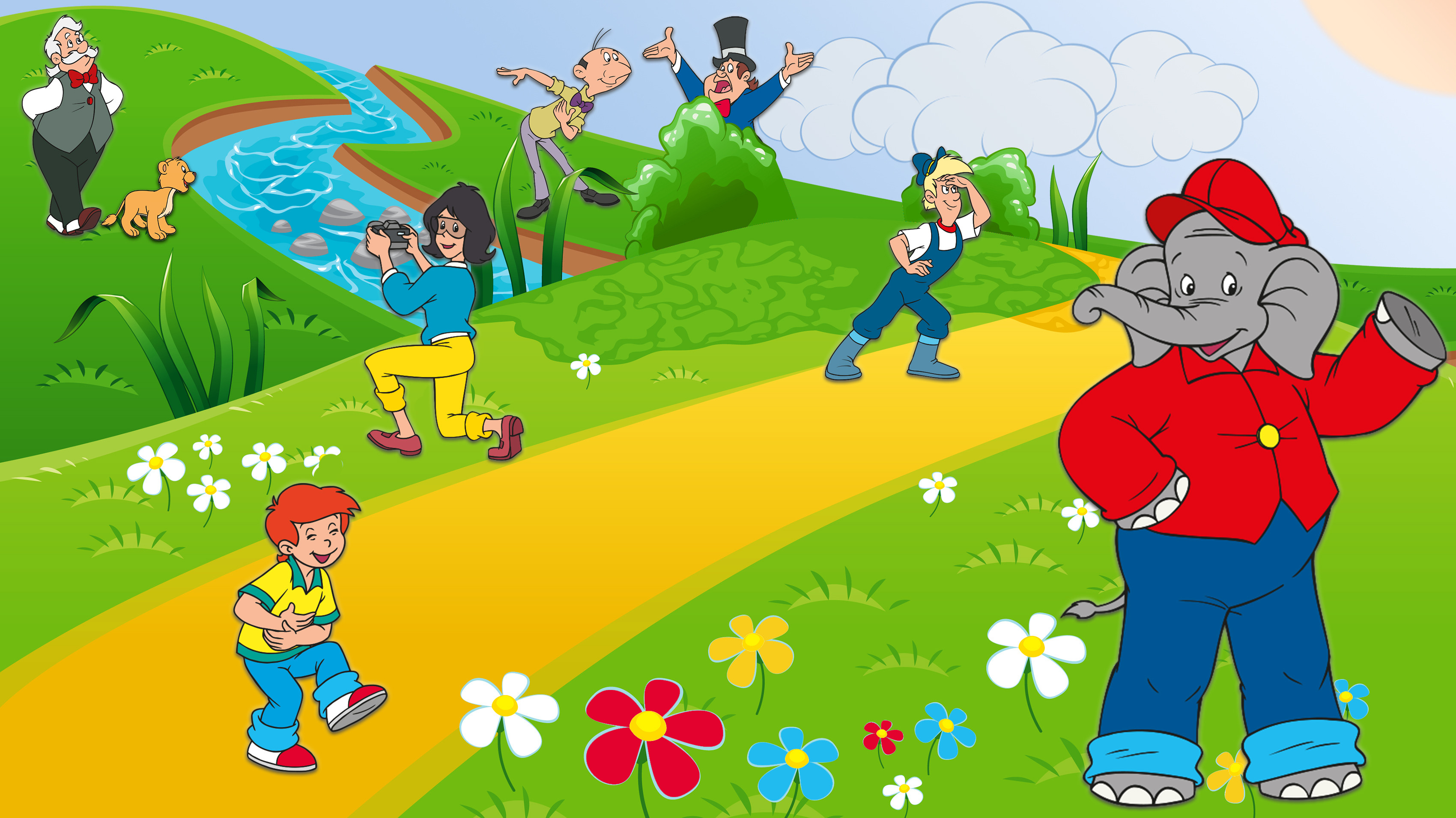 Benjamin the Elephant Background