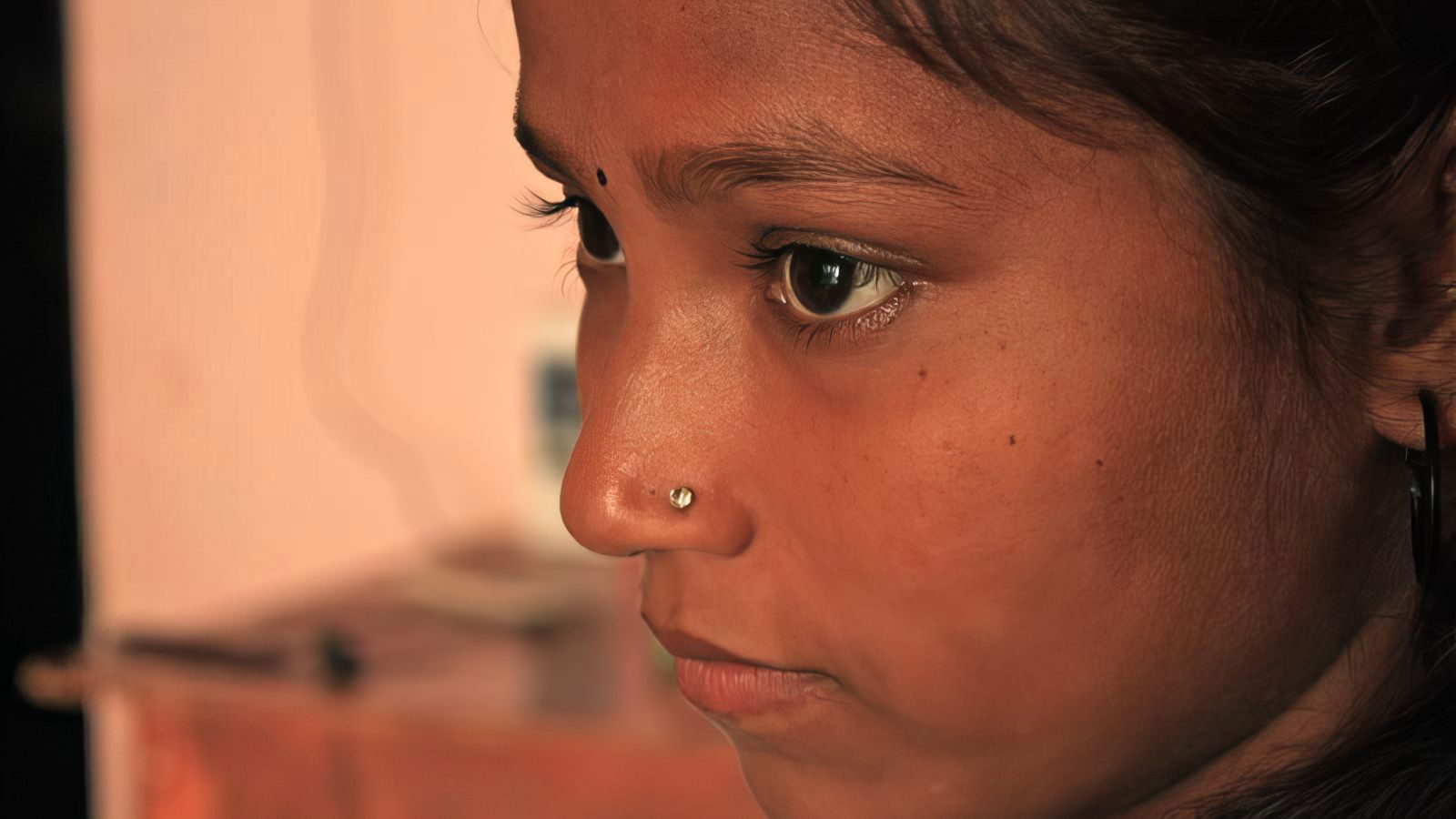 Pink Saris Background