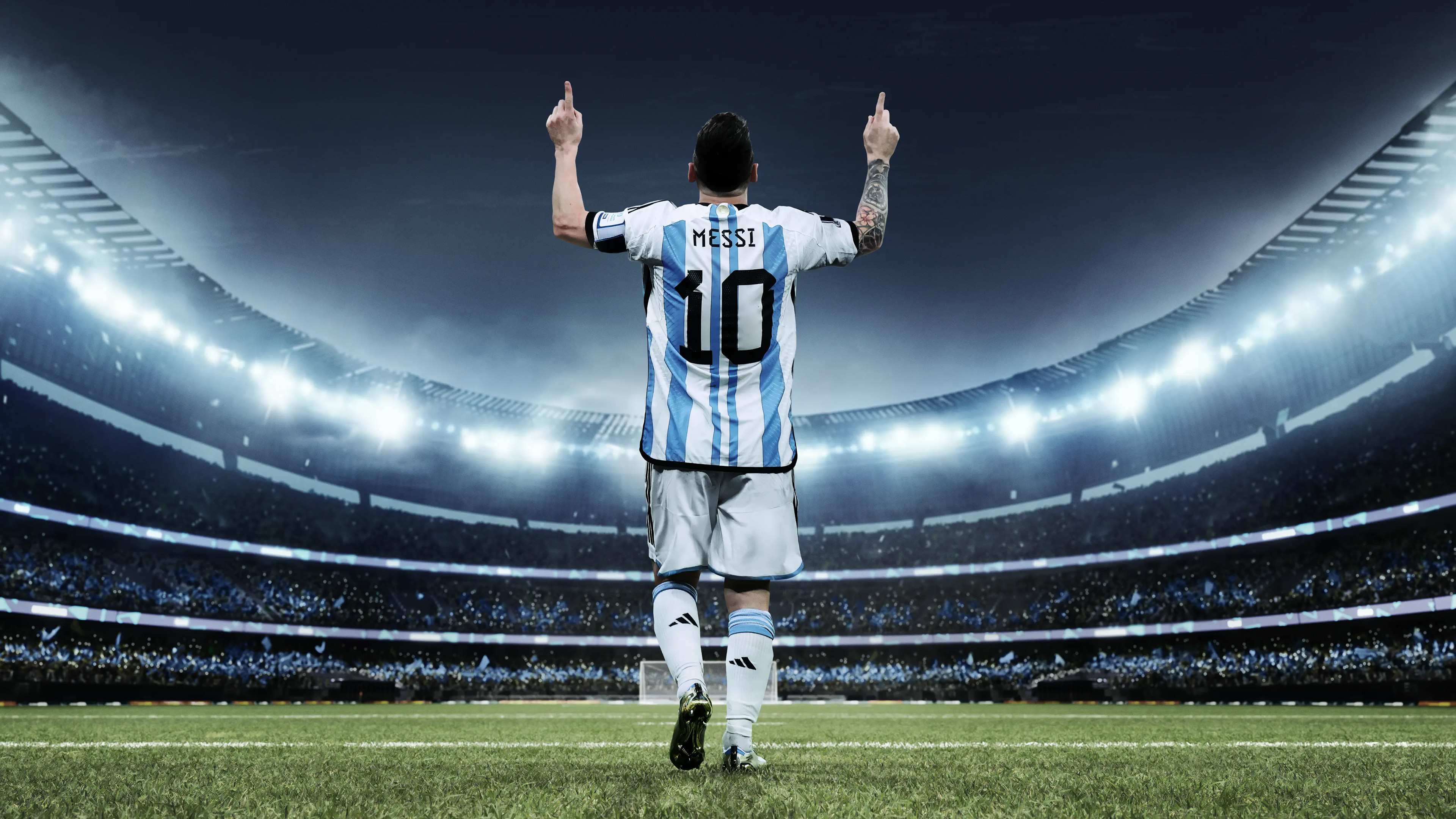 Messi's World Cup: The Rise of a Legend Background