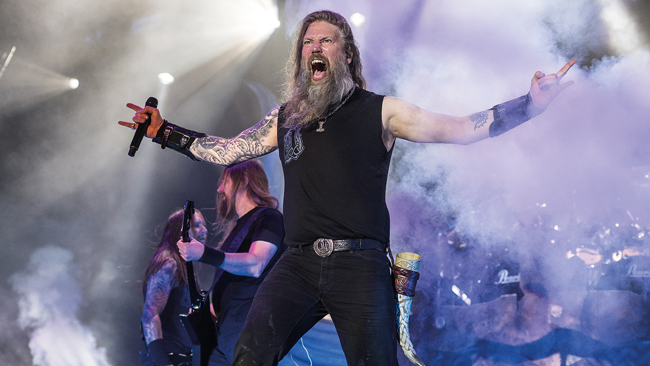 Amon Amarth: The Pursuit of Vikings: 25 Years In The Eye of the Storm Background