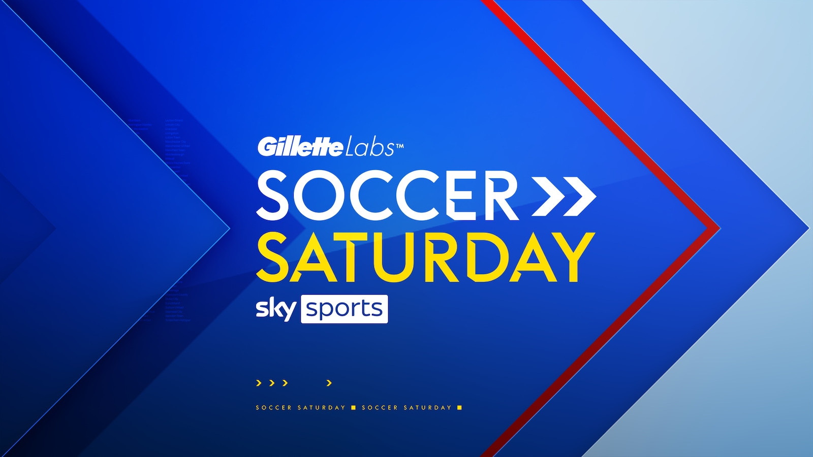 Soccer Saturday Background