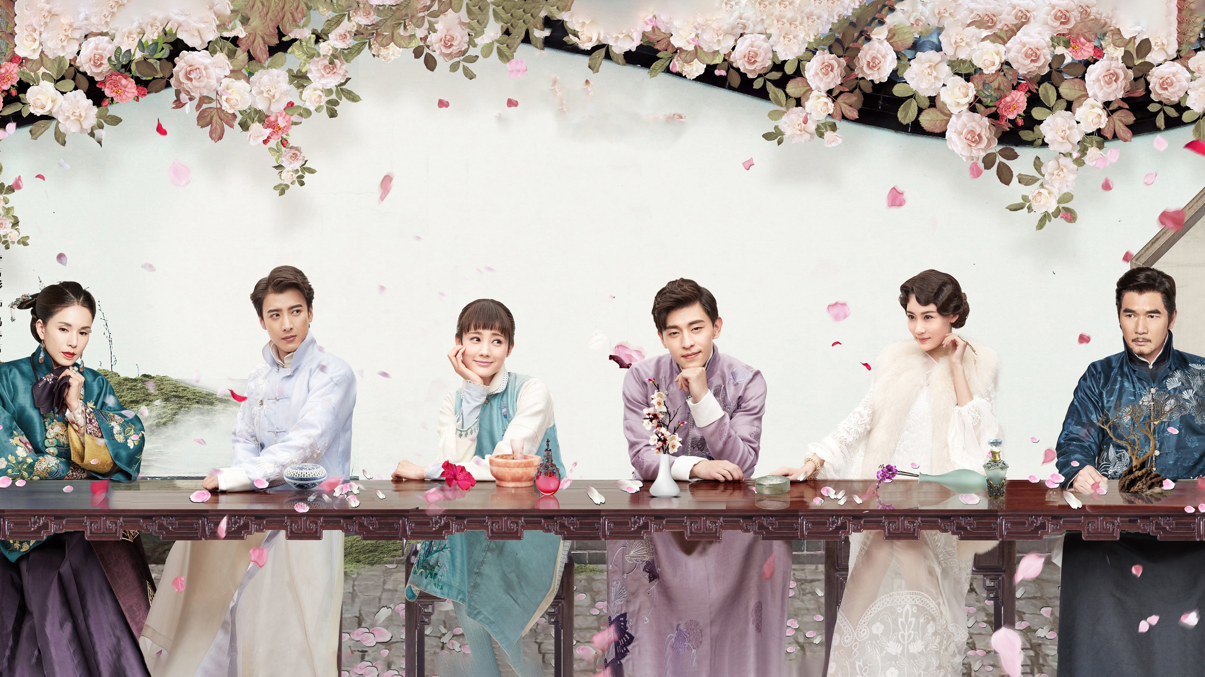 Blossom in Heart Background