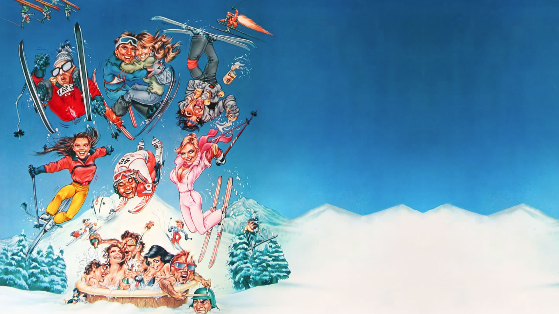 Hot Dog... The Movie Background