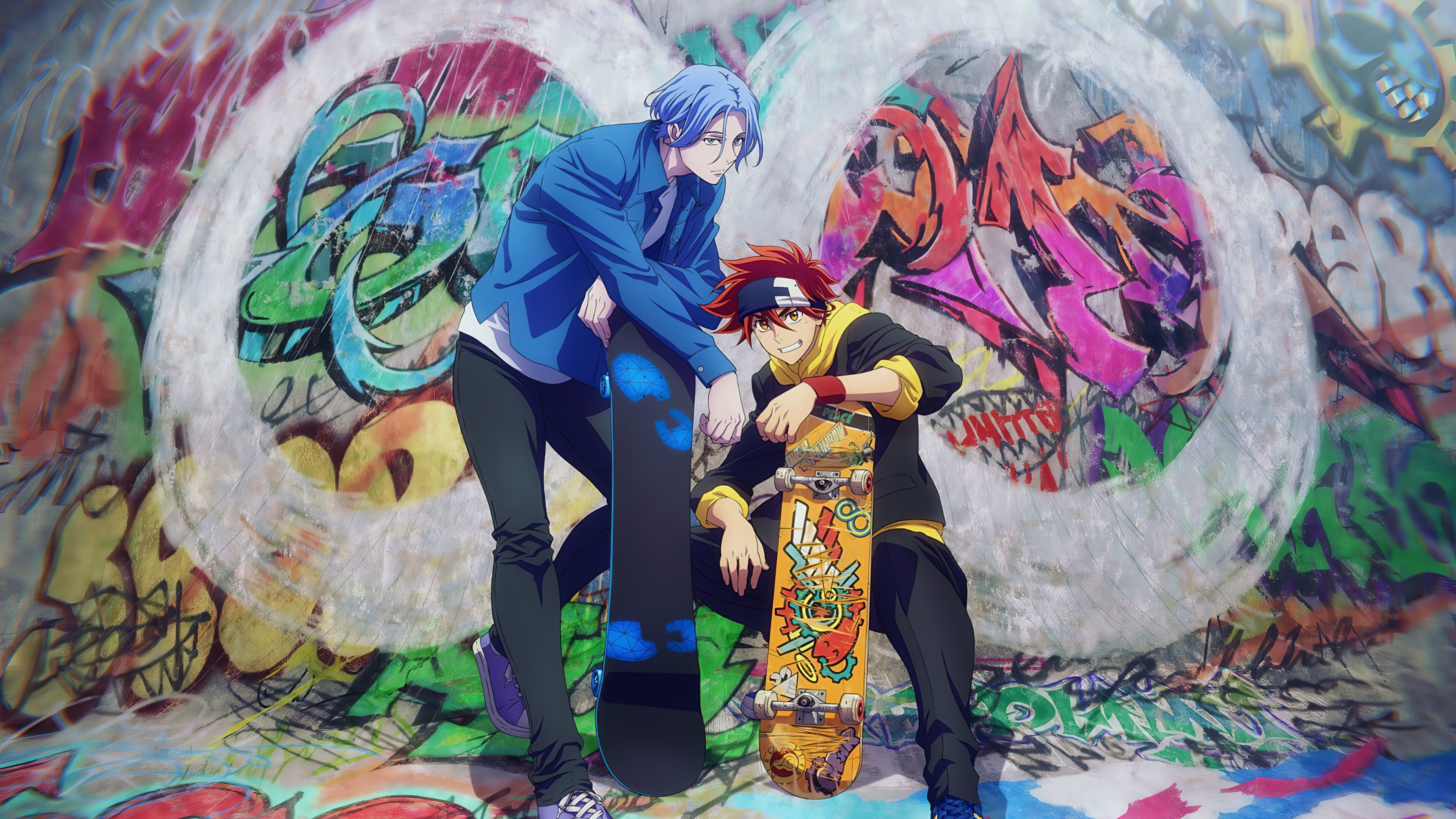 SK8 the Infinity Background