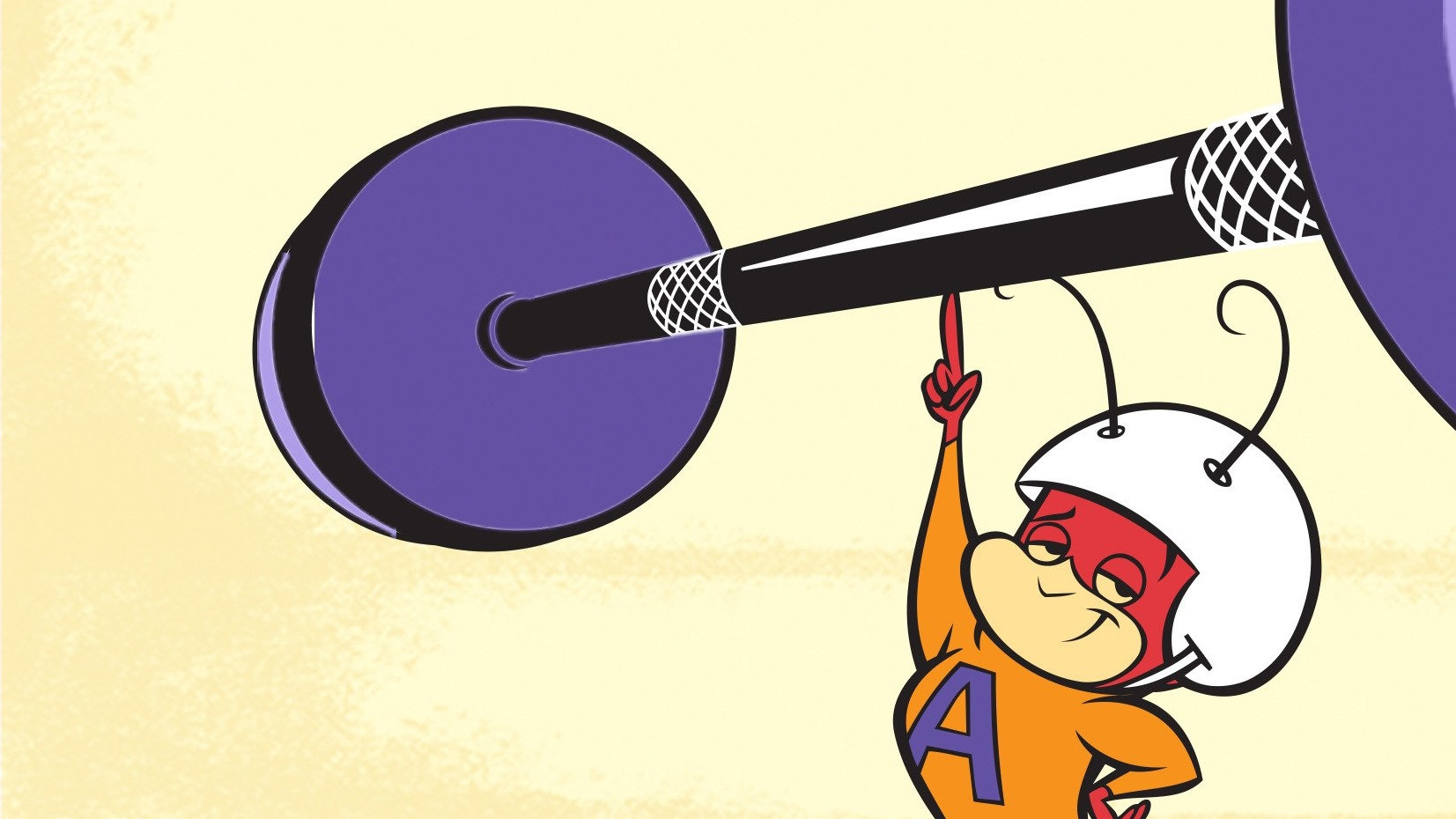 The Atom Ant Show Background