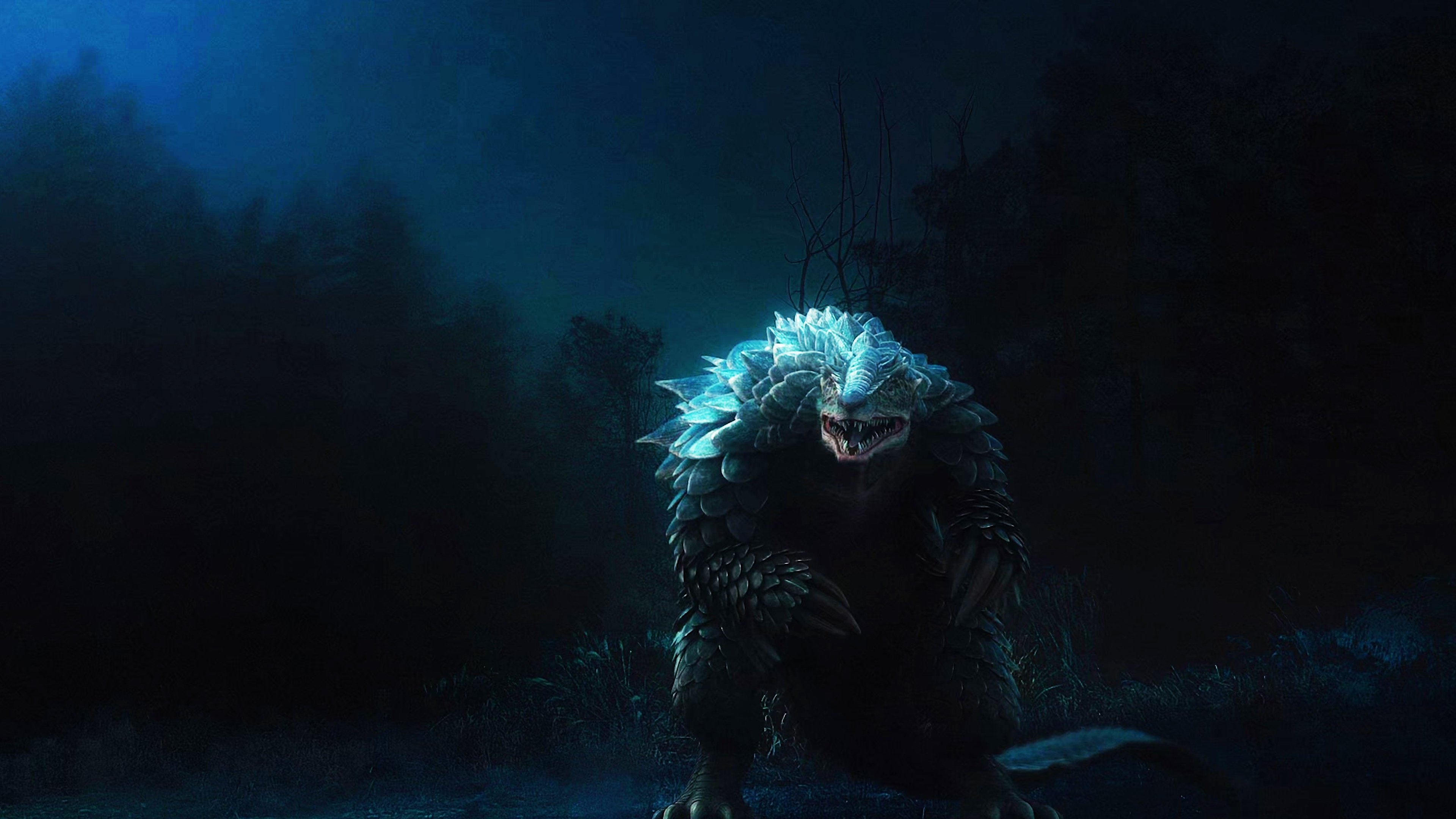 The Monster Is Coming Background