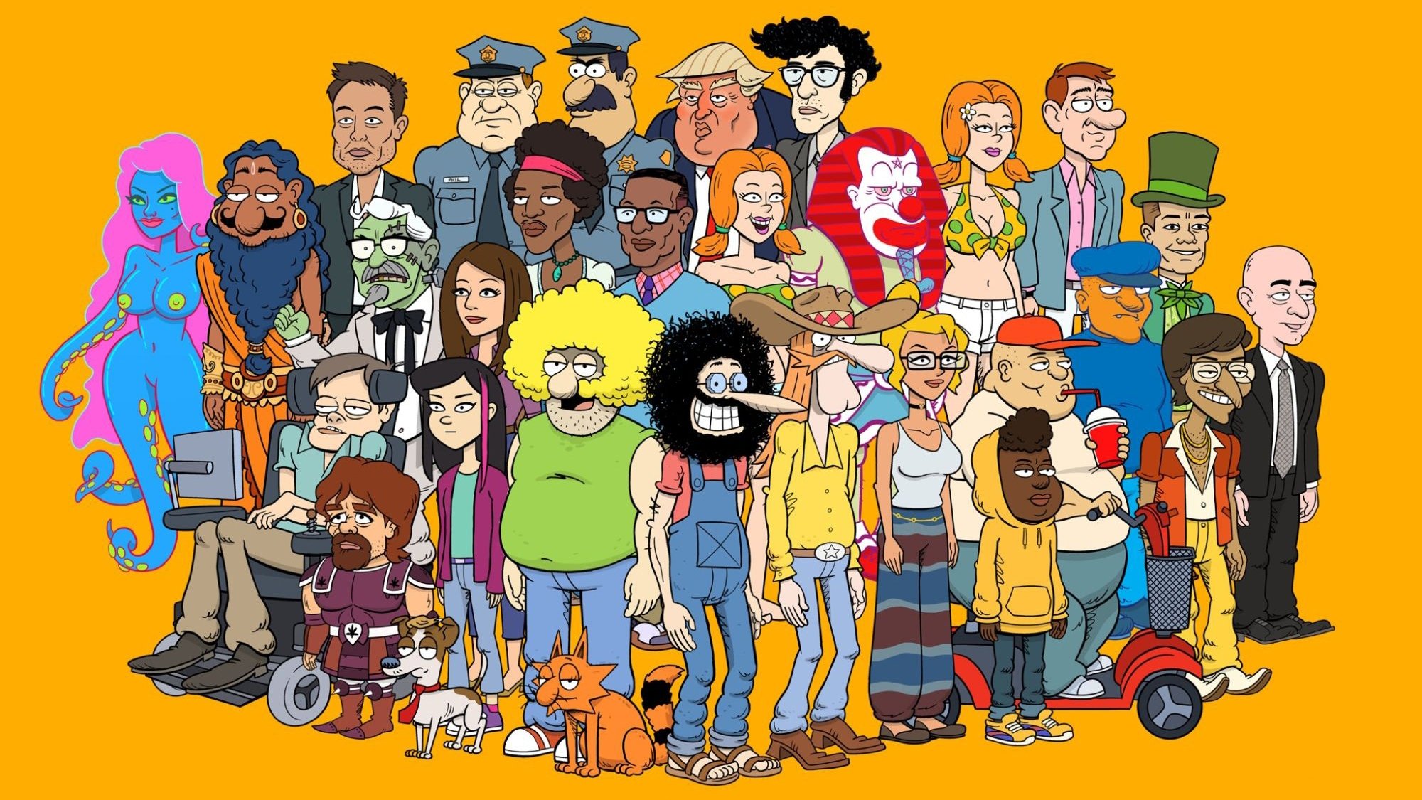 The Freak Brothers Background