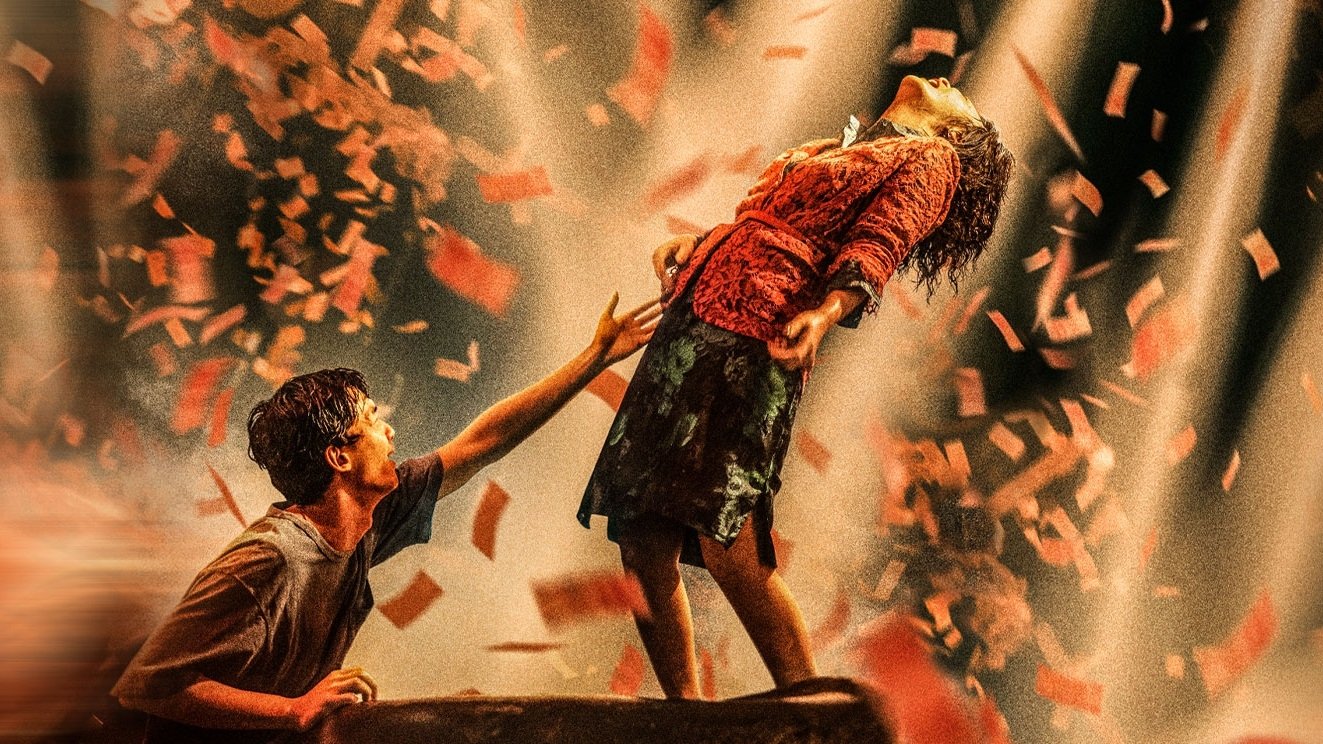 Dwelling by the West Lake Background