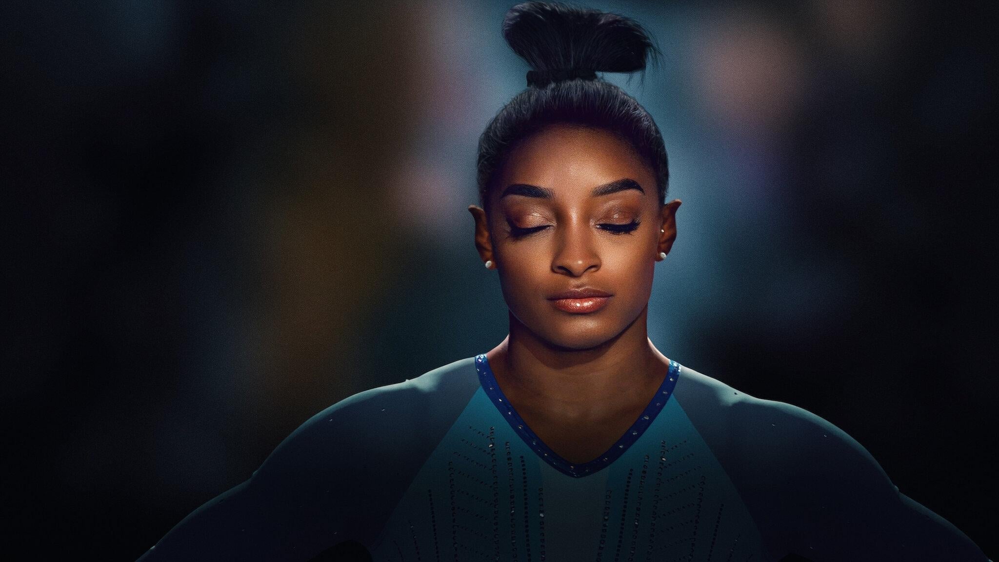 Simone Biles Rising Background