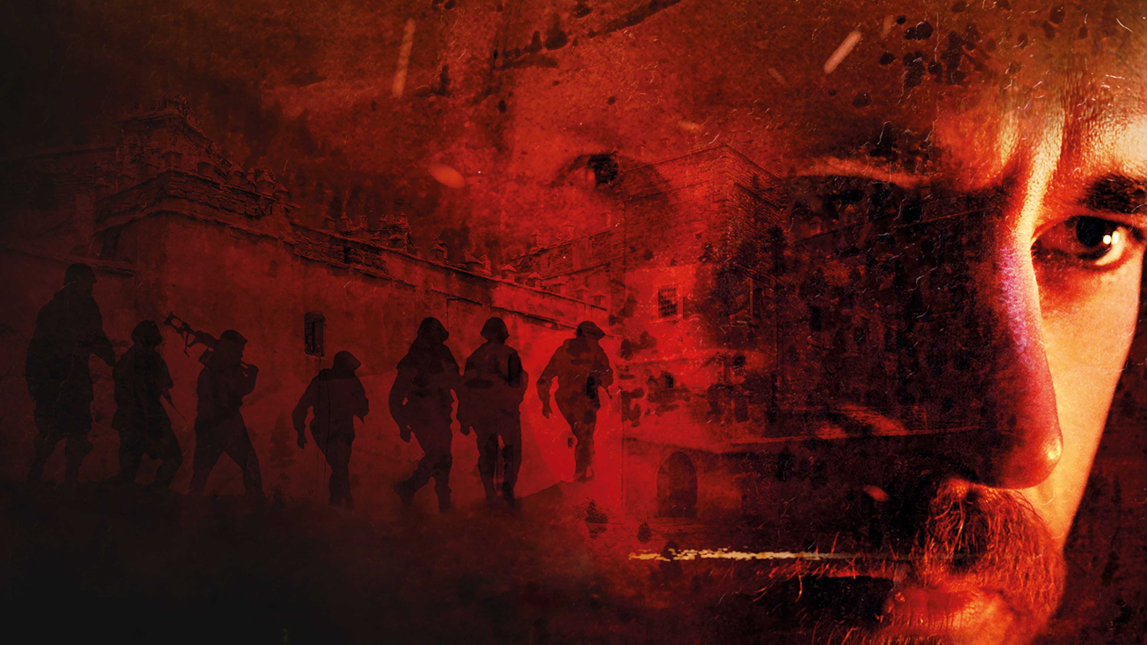 The Fortress in Badaber Background