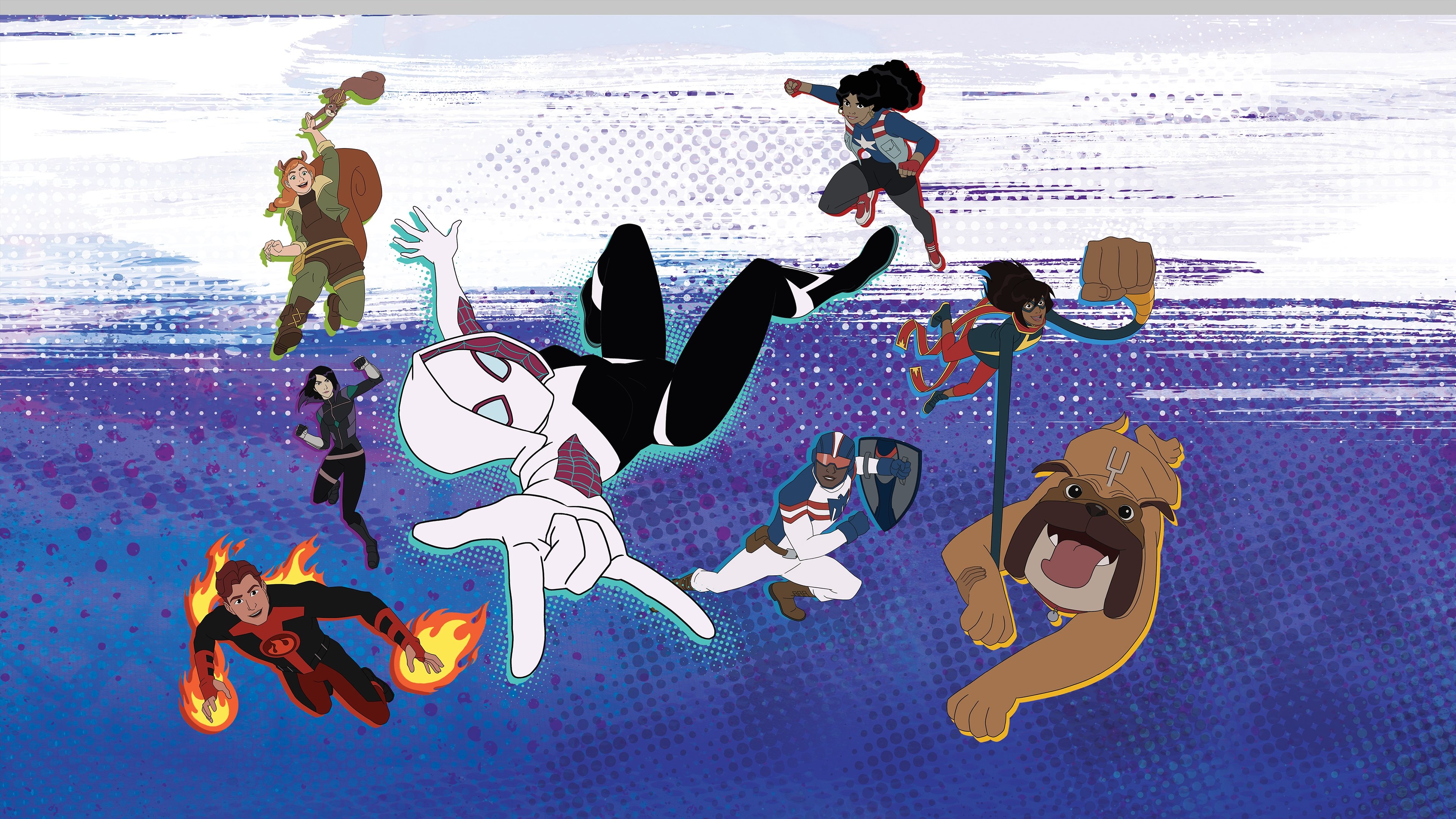 Marvel Rising: Chasing Ghosts Background