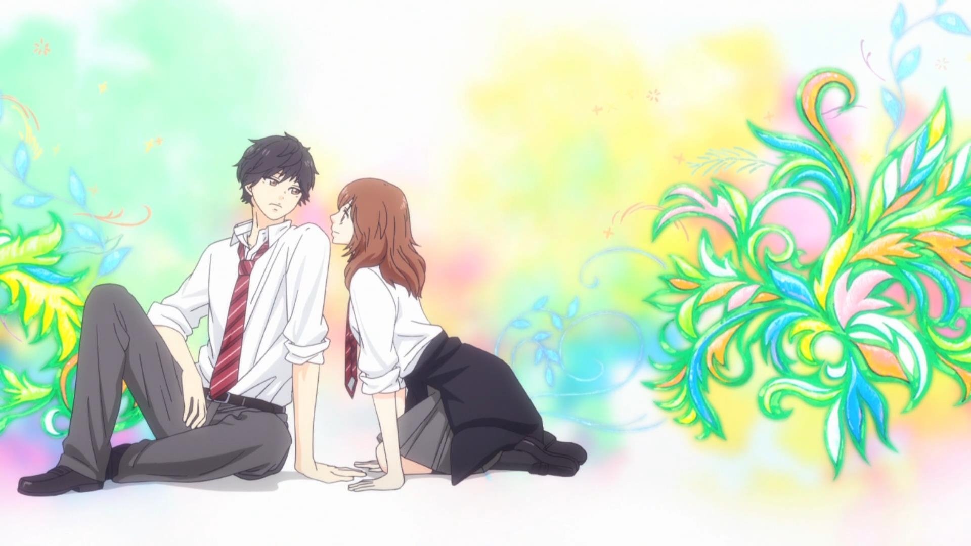 Blue Spring Ride Background