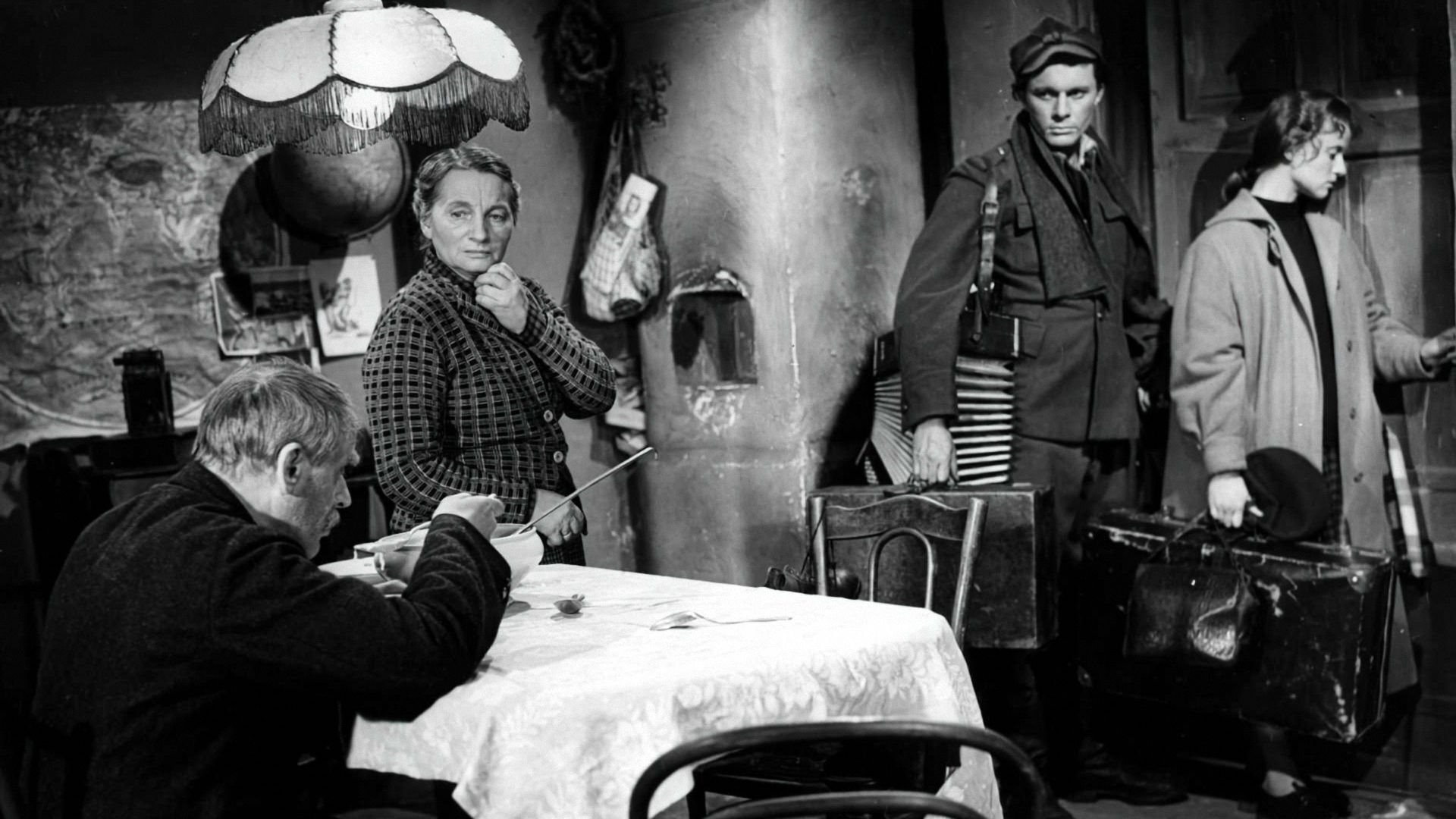 Winter Twilight Background