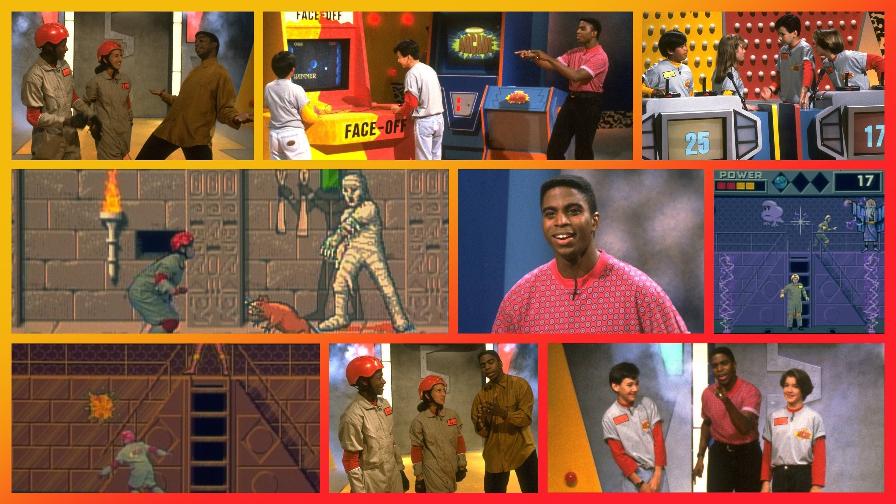 Nickelodeon Arcade Background