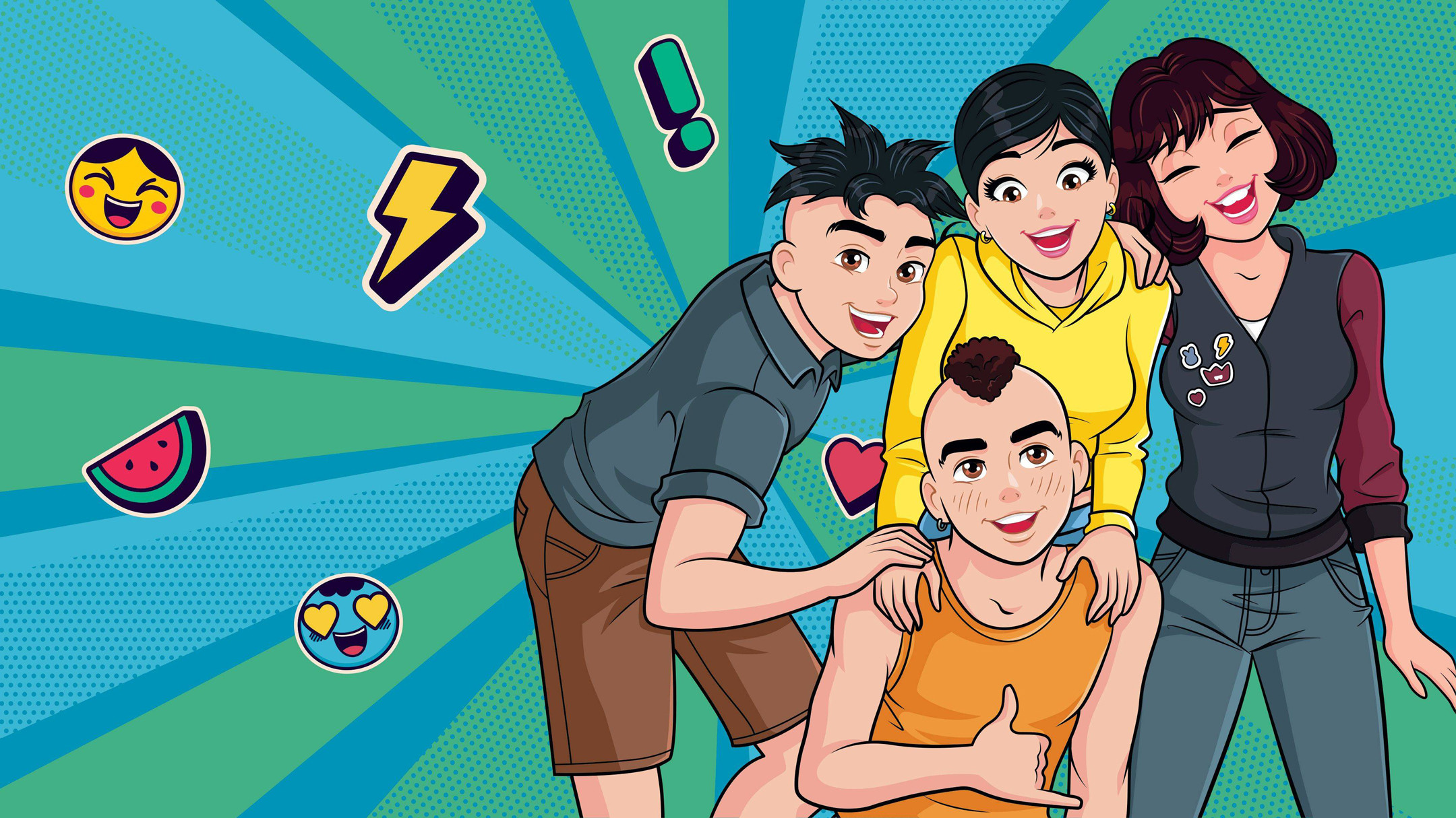 Turma da Mônica Jovem Background