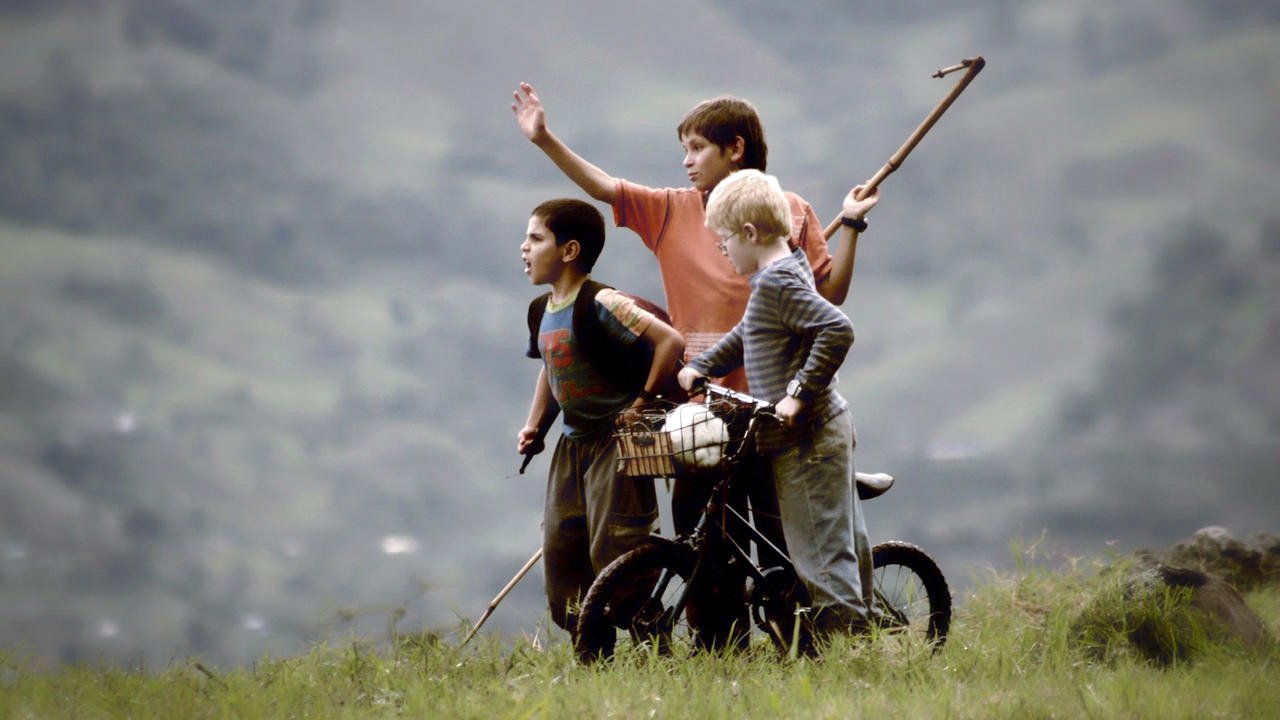 Los colores de la montaña Background