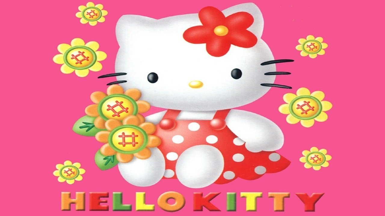 Hello Kitty : The Fantasy of The Apple Forest Background