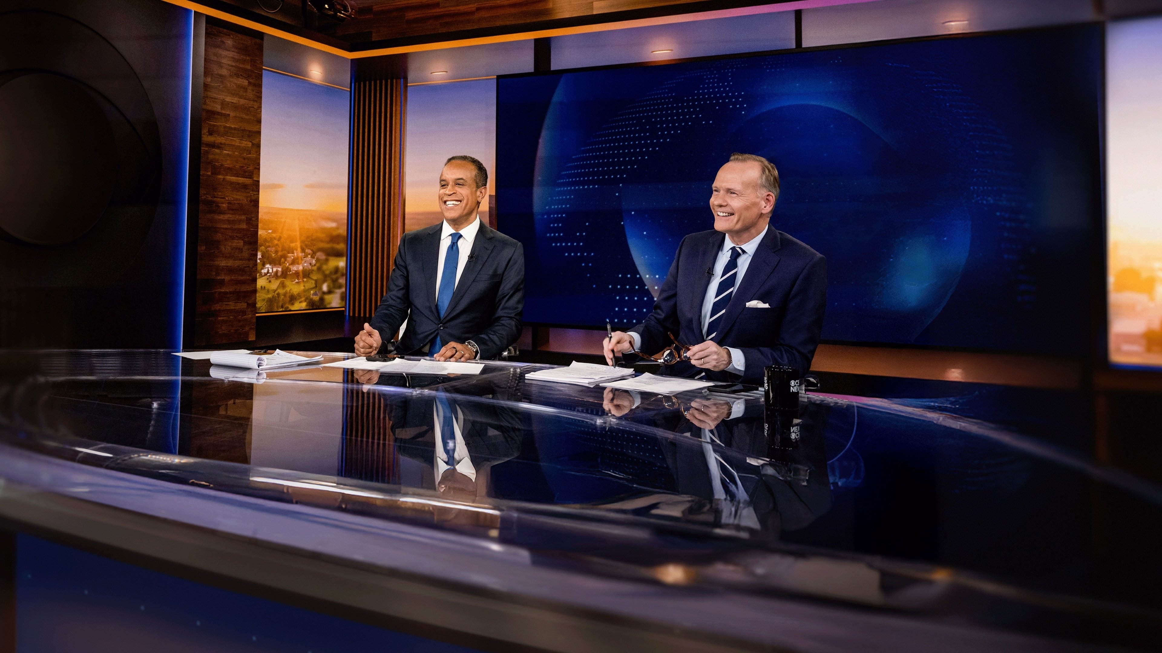 CBS Evening News Background