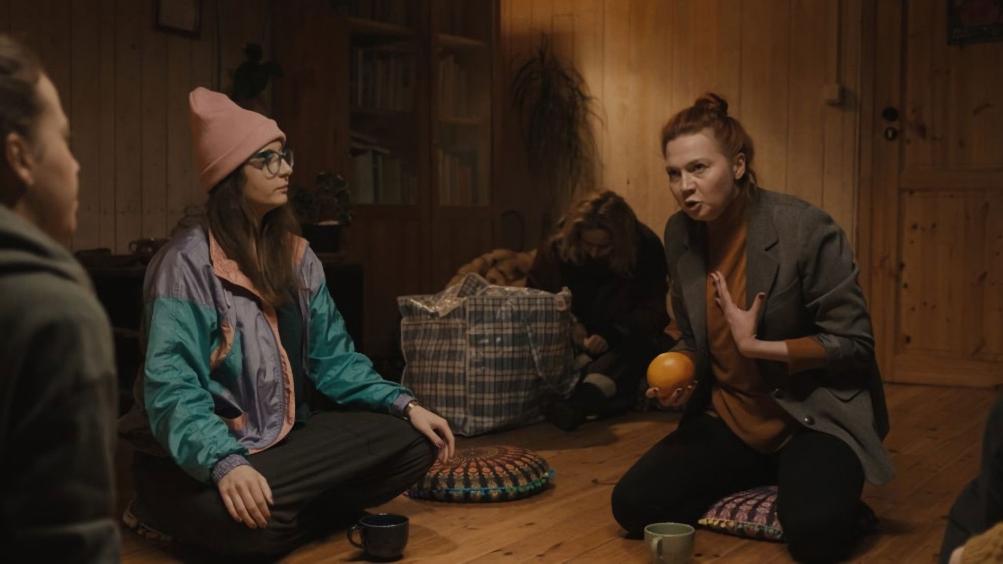 In the Circle Background