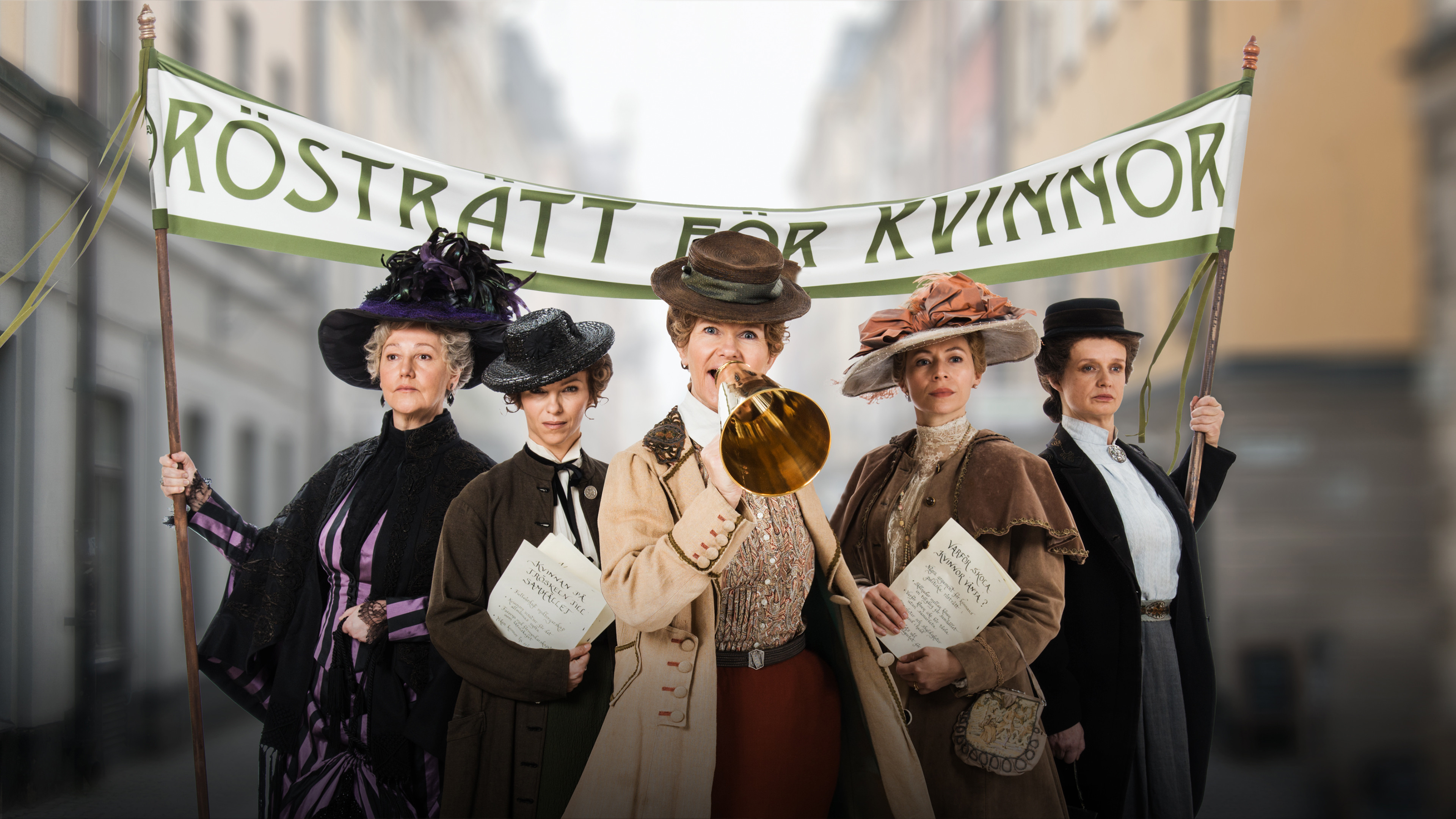 Fröken Frimans krig Background