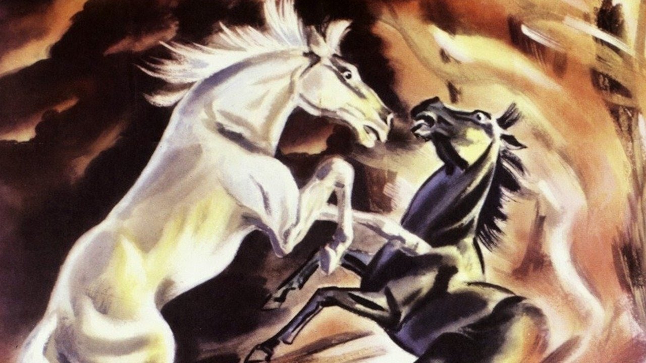 The Fighting Stallion Background