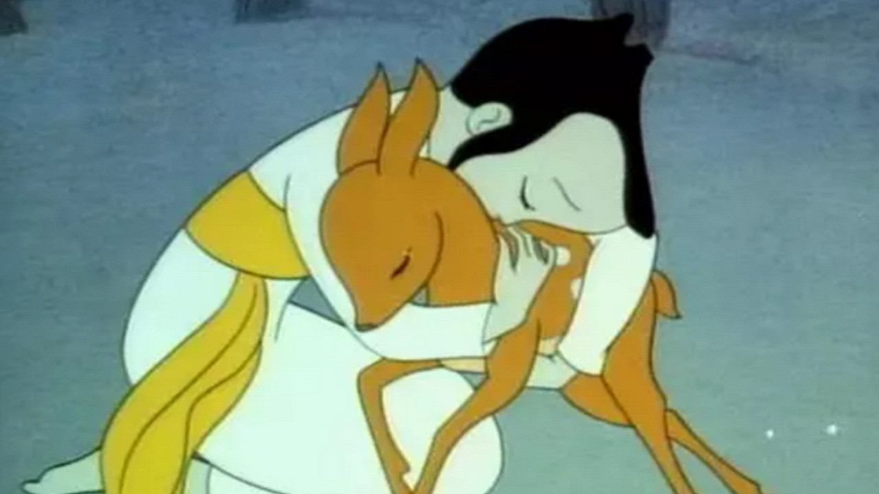 Jiazi Saves the Deer Background