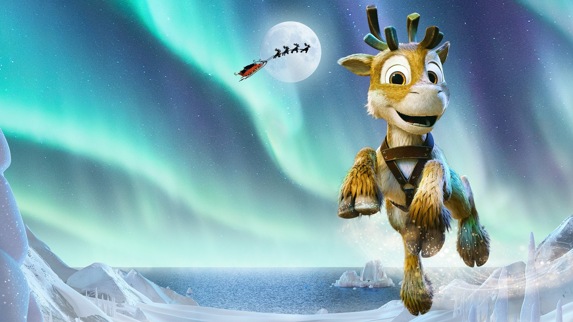 The Flight Before Christmas Background