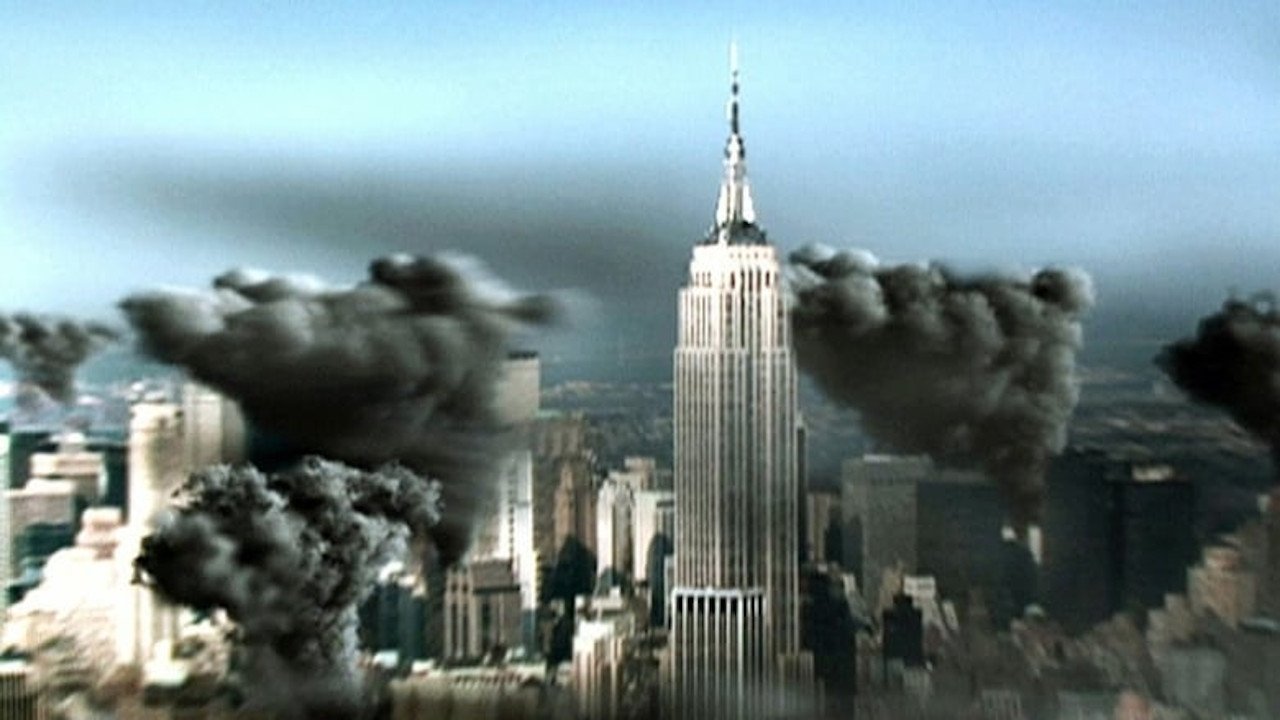 Disaster Zone: Volcano in New York Background