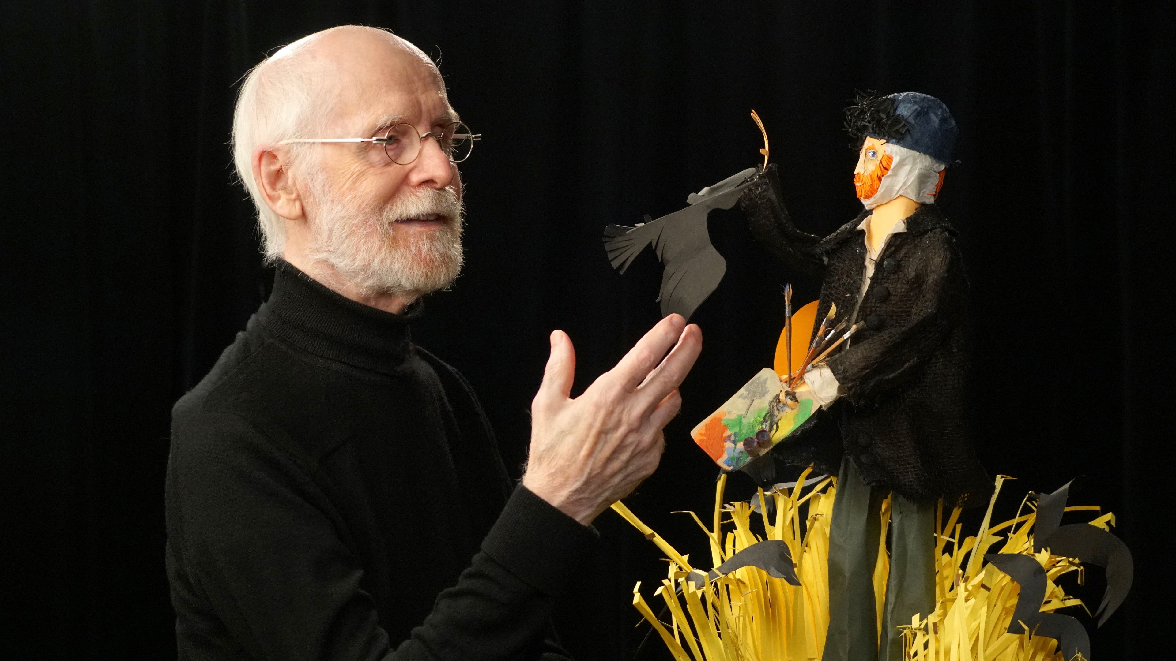 The Paper Man Background