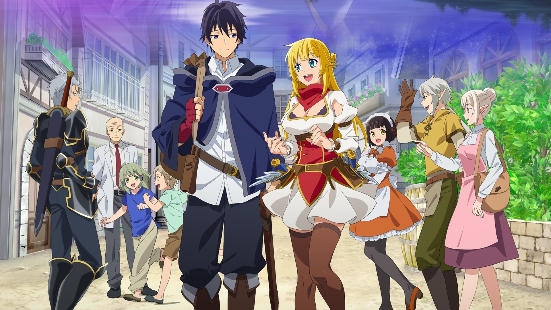 Banished from the Hero's Party, I Decided to Live a Quiet Life in the Countryside Background