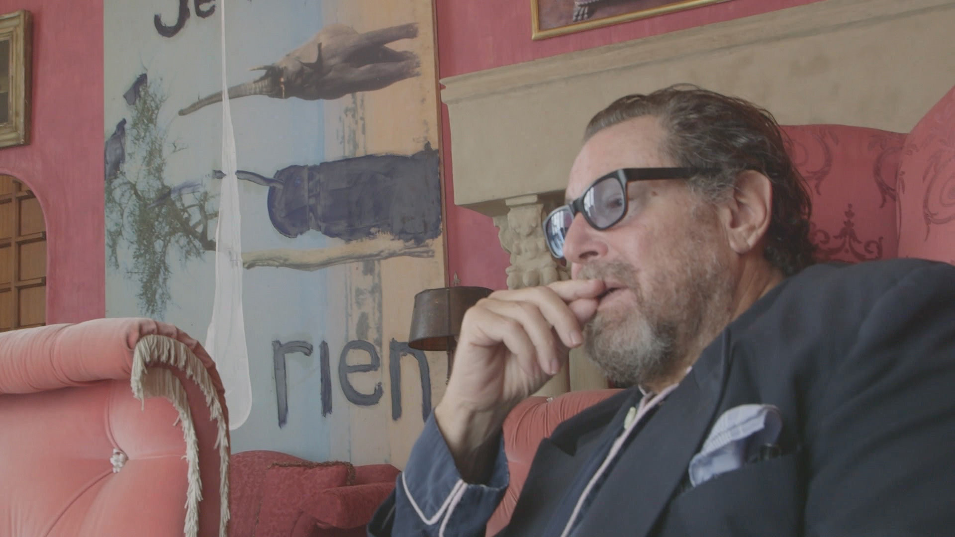 Julian Schnabel: A Private Portrait Background