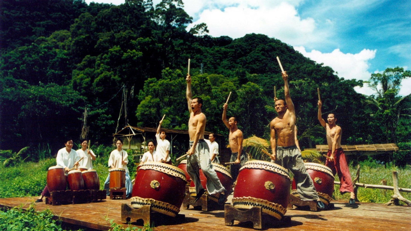 The Drummer Background