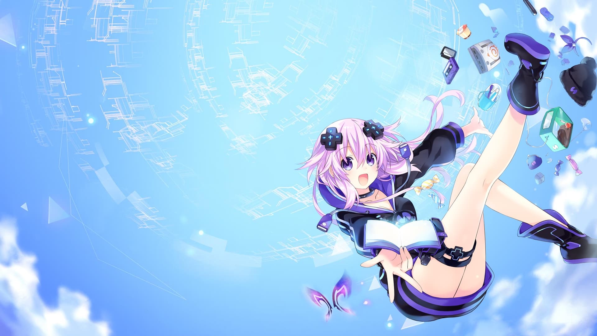 Hyperdimension Neptunia Background