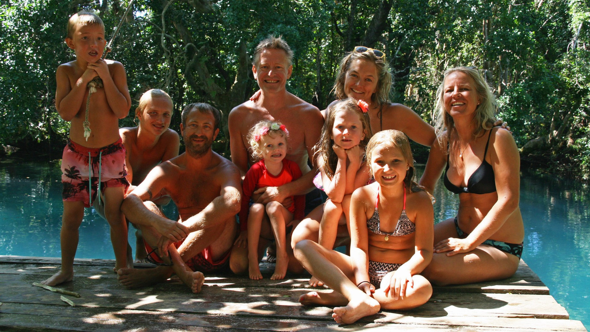 Flaskepost fra Stillehavet Background